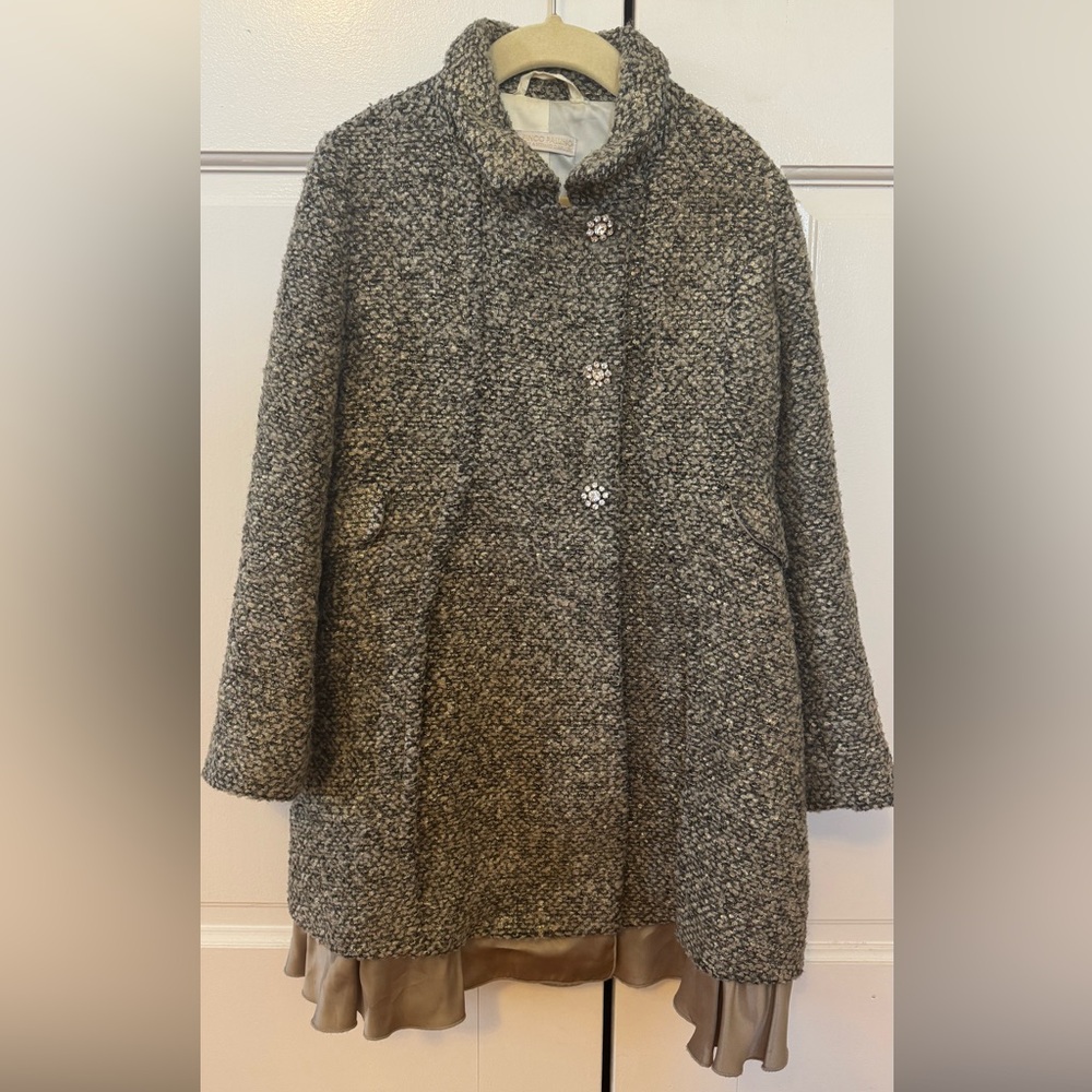 Italy I Pinco Pallino Girl Formal Coat SZ 6